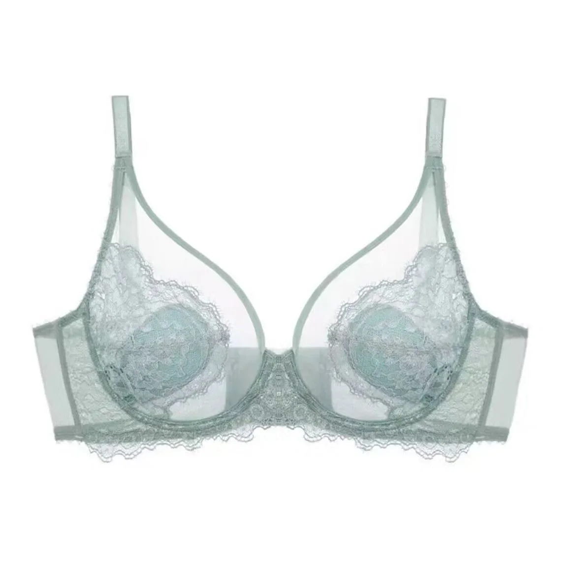 Push Up Bra Padded - Ropa interior rosa para mujer, sujetador