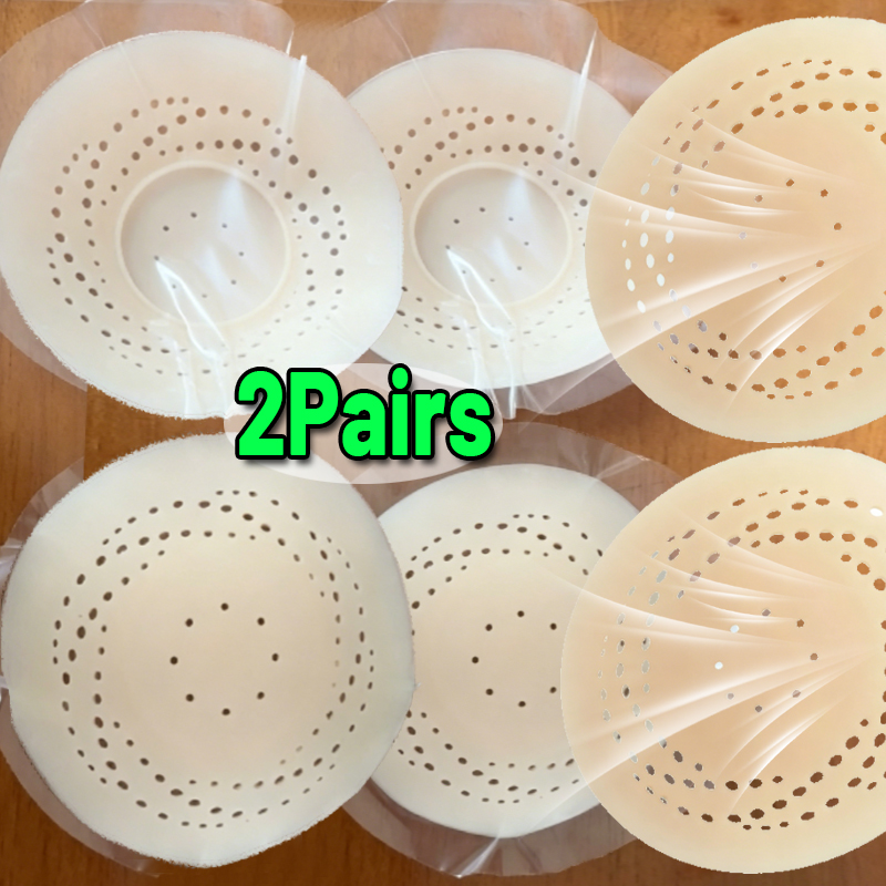 Silicone Bra Adhesive - Cubrepezones Reutilizables Transpirables de Silicona Antideslizantes,