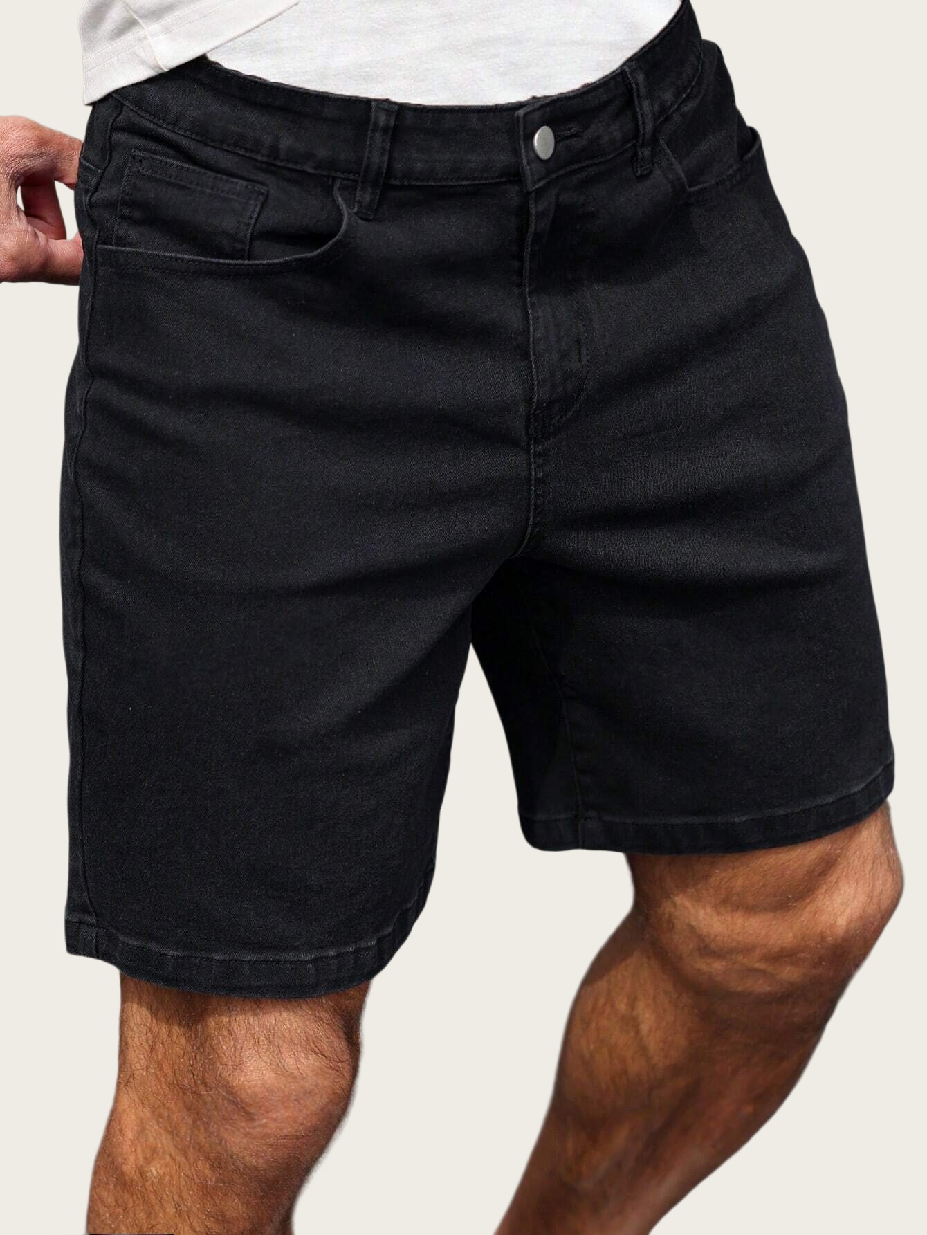 Levis Jeans 501 - Shorts de Mezclilla Negros para Hombre,