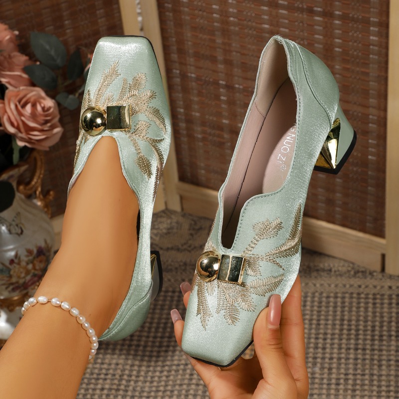 Slip Dress Satin - Zapatos de Vestir Elegantes para Mujer,