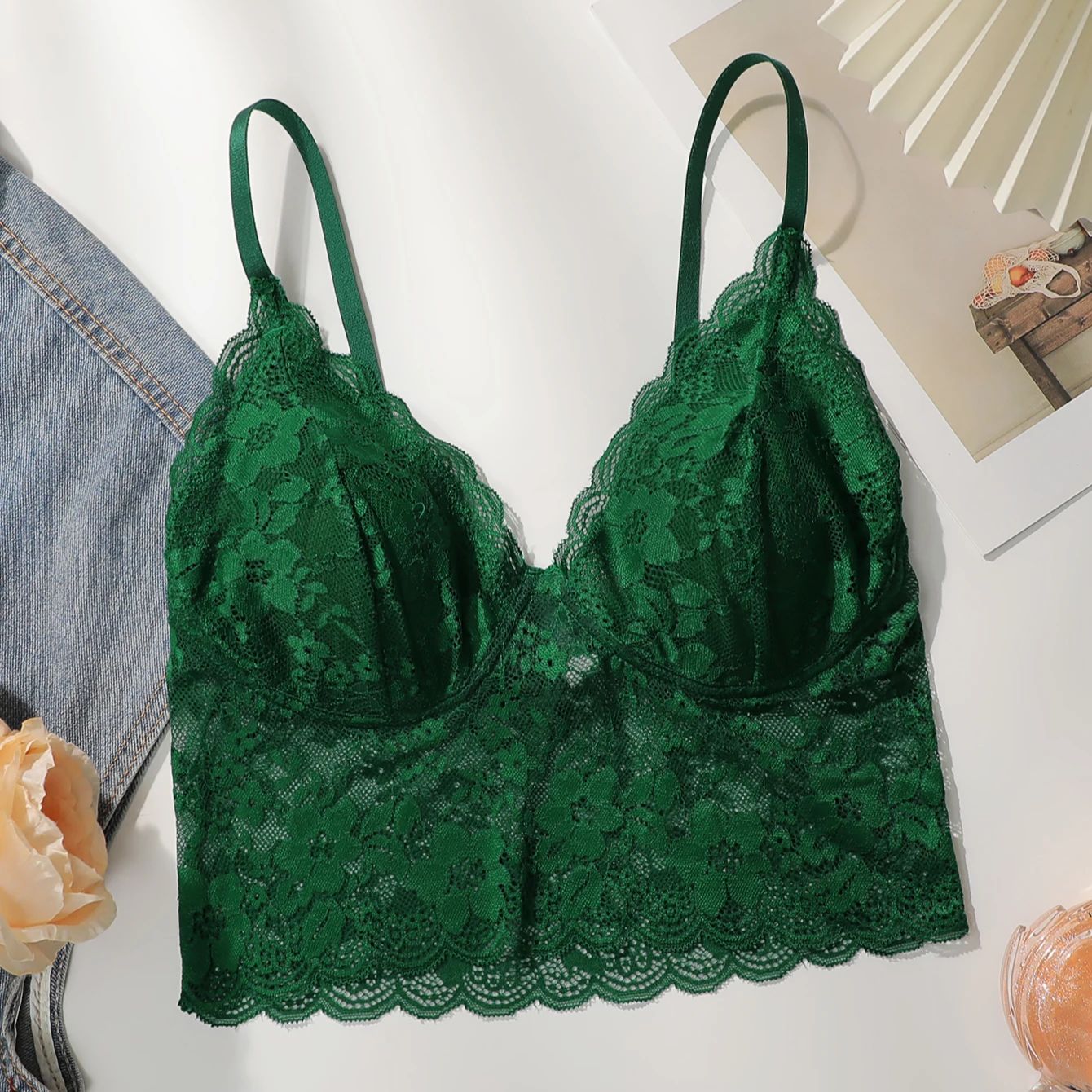 Lencería sexy de encaje para m - Lace Teddy Lingerie reseña y precio