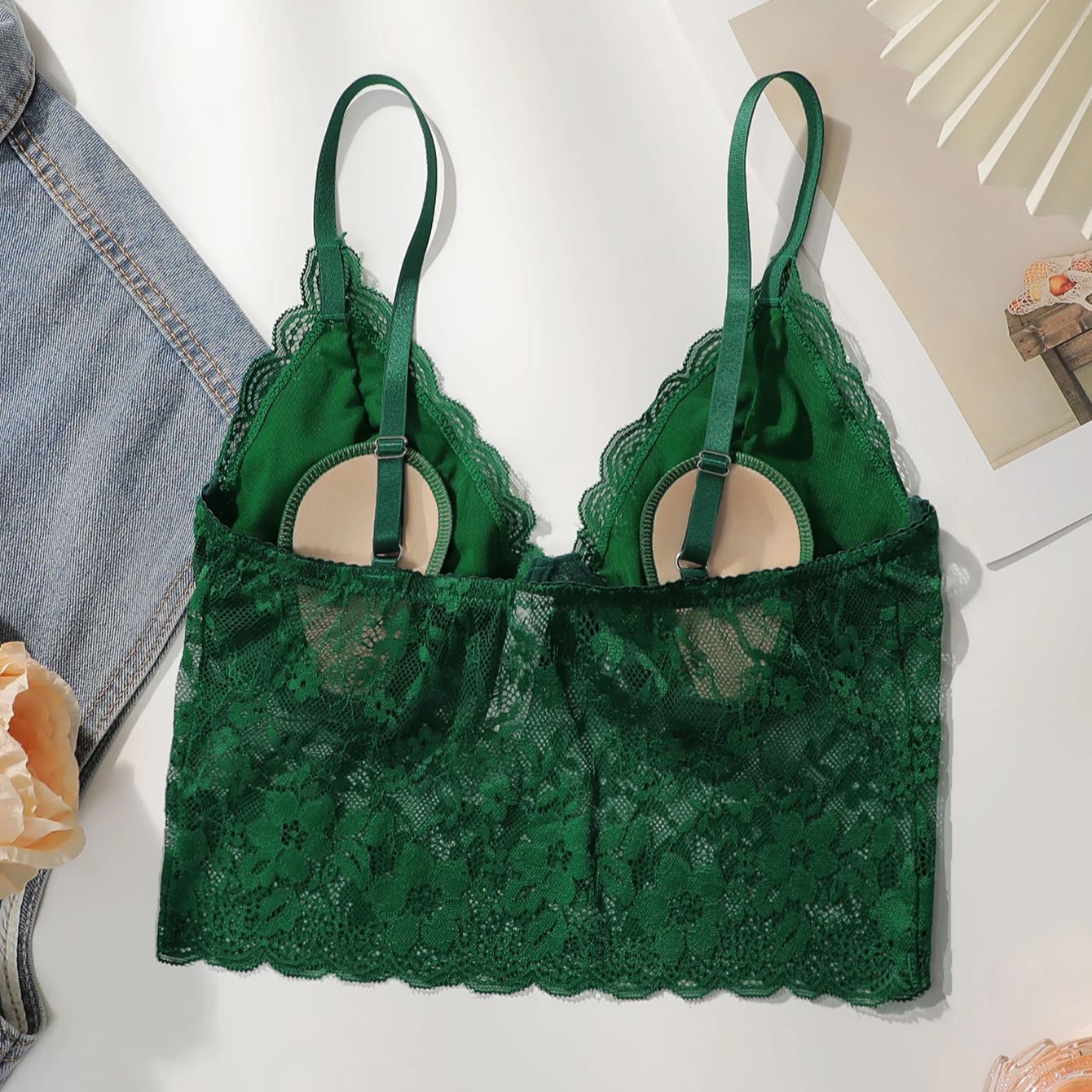 Lencería sexy de encaje para m - Lace Teddy Lingerie reseña y precio