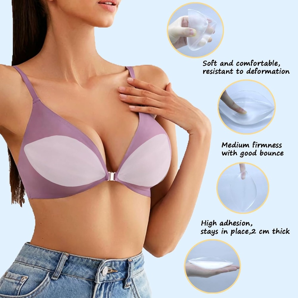 Insertos de silicona adhesivos - Silicone Bra Adhesive reseña y precio
