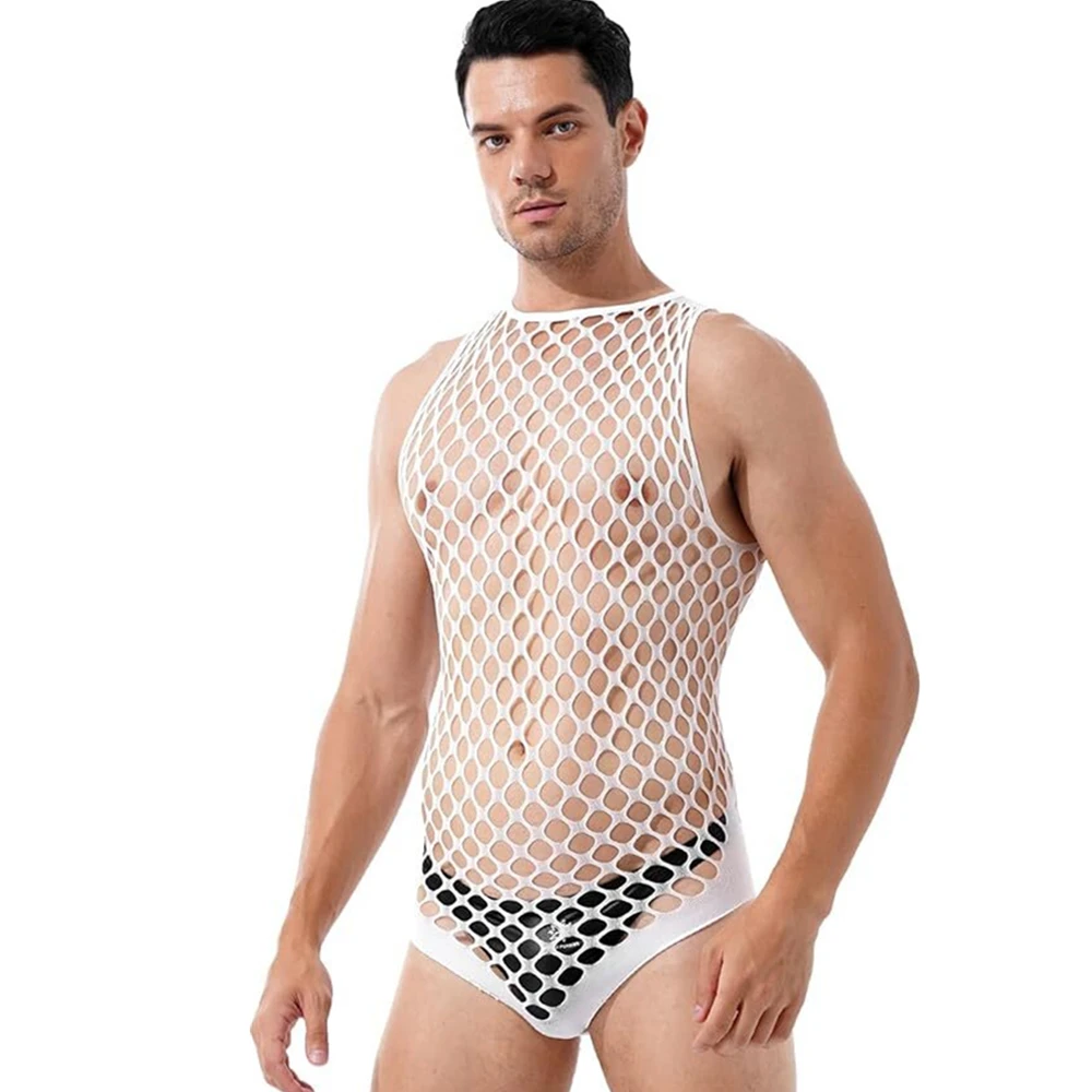 Body Gay para hombre, trajes f - Bodystocking Fishnet reseña y precio