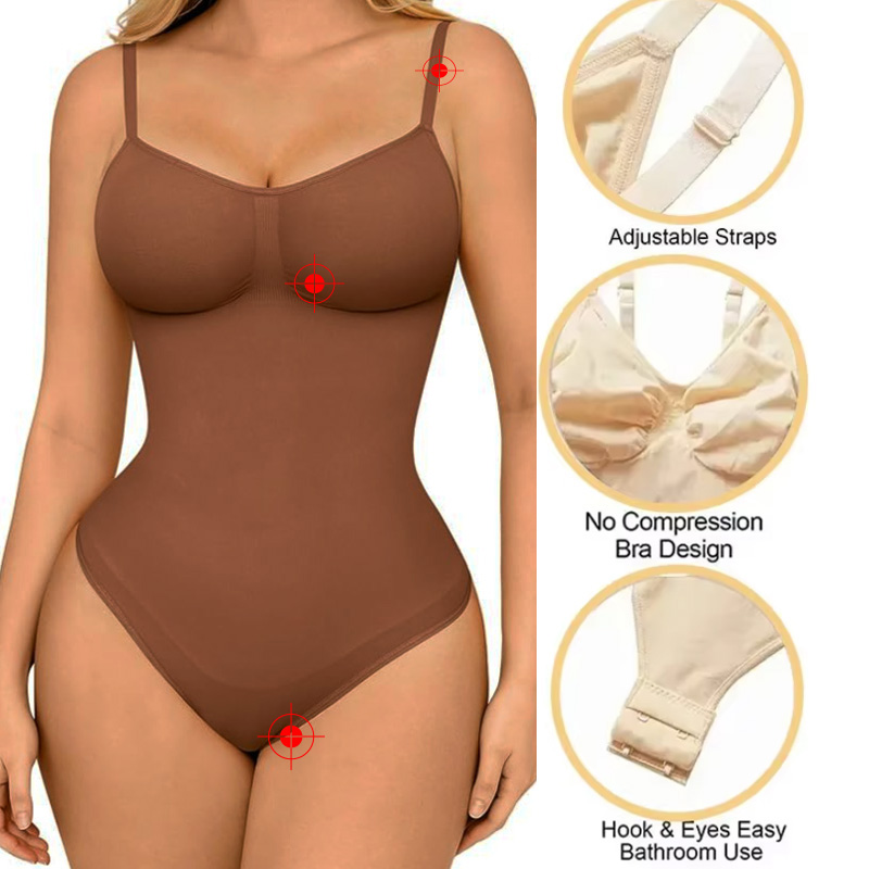 GUUDIA-Body de LICRA con Tanga - Shapewear Bodysuit Firm reseña y precio