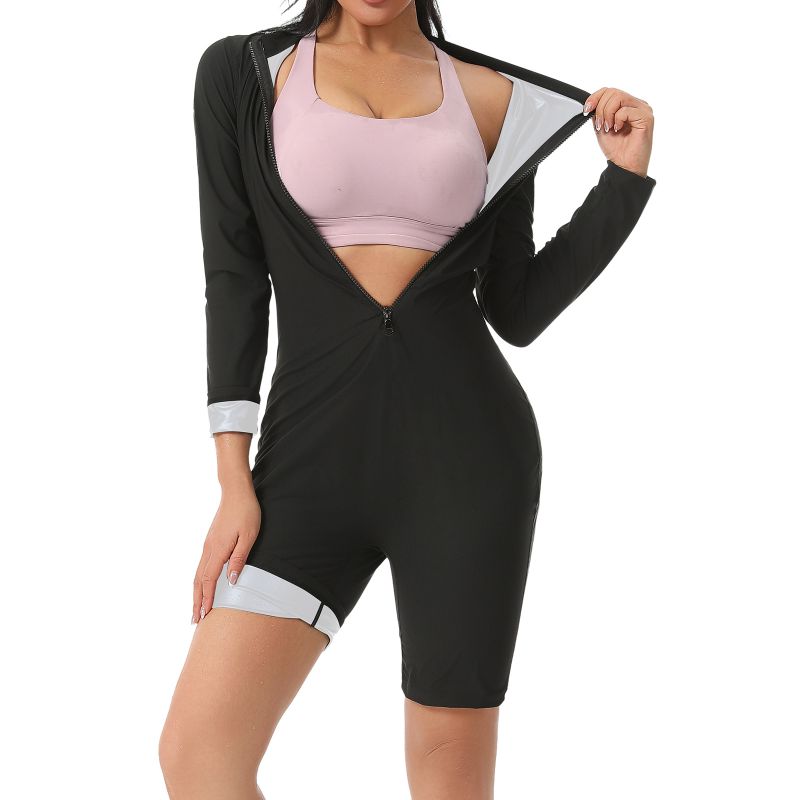 Traje de Sauna moldeador de gr - Shapewear Bodysuit Firm reseña y precio