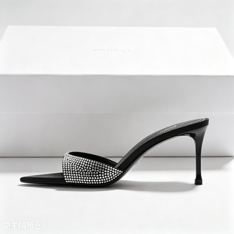 Zapatillas de tacón de diseñad - Slip Dress Satin reseña y precio