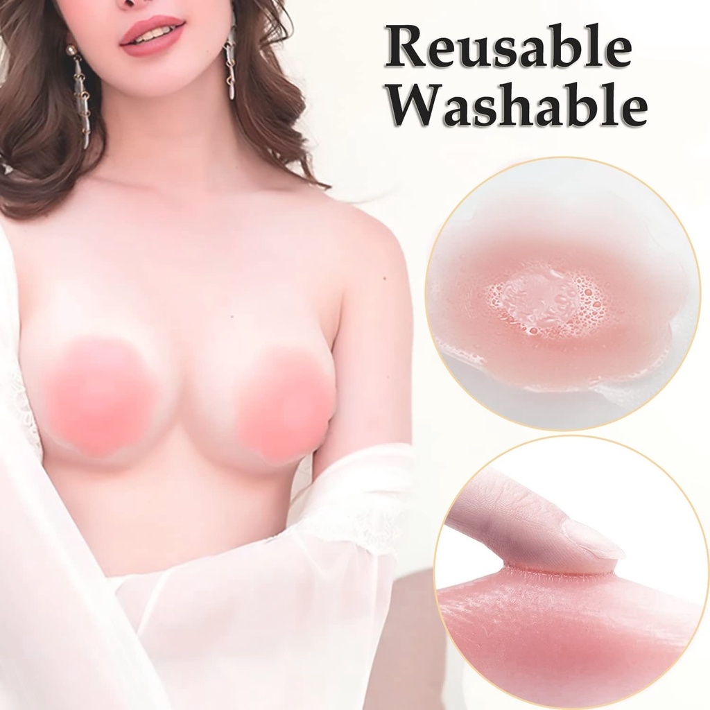 6/12PCS Almohadillas Adhesivas - Silicone Bra Adhesive reseña y precio