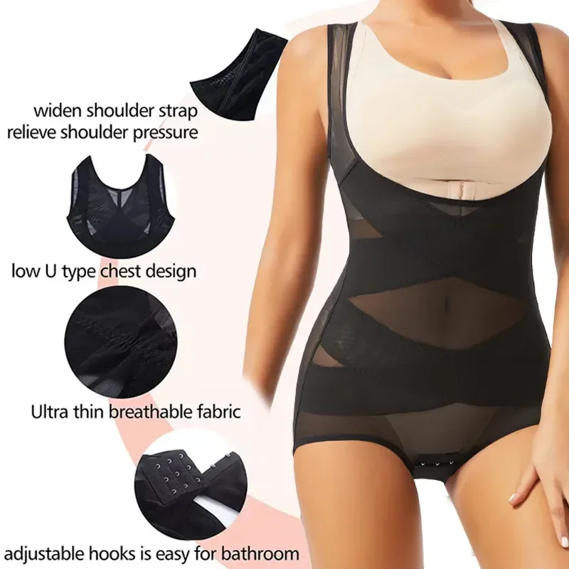 Body para mujer, ropa interior - Shapewear Bodysuit Firm reseña y precio