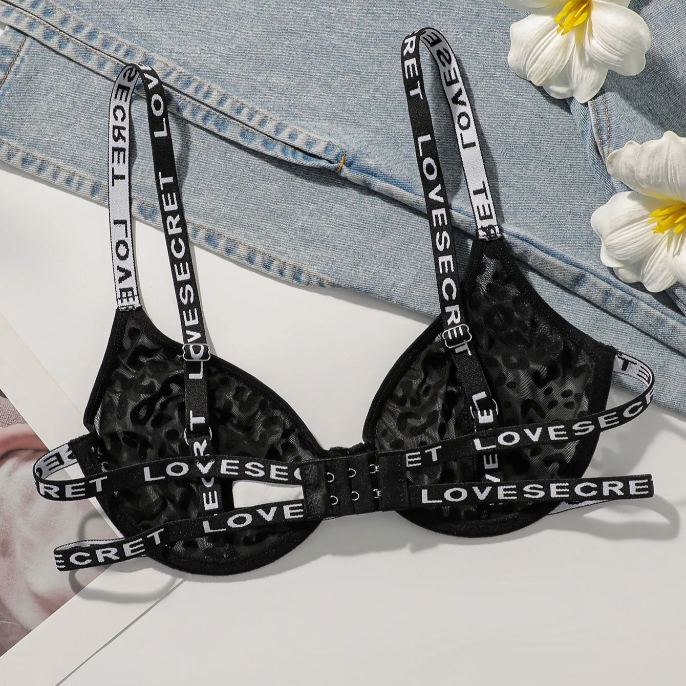 Sujetador sexy con estampado d - Push Up Bra Padded reseña y precio