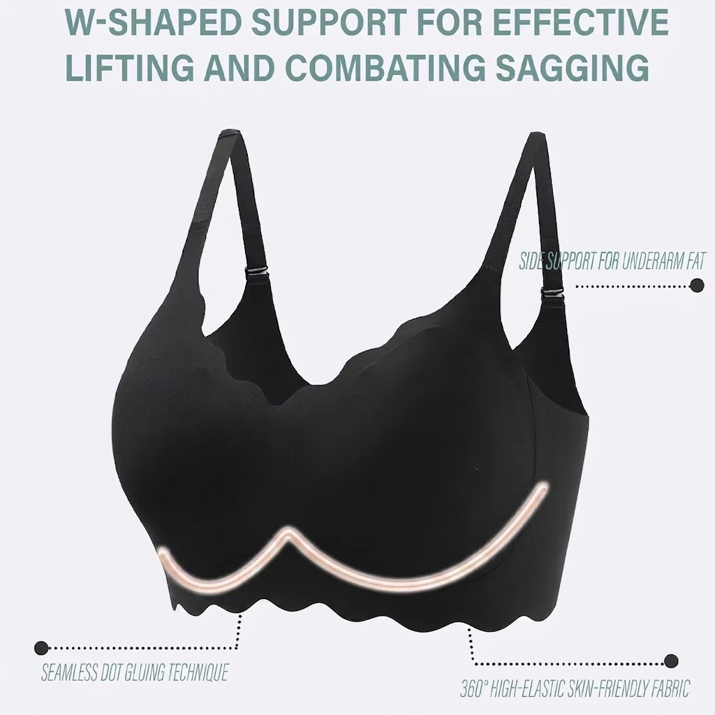 Sujetador sin costuras, inalám - Bralette Wireless Soft reseña y precio